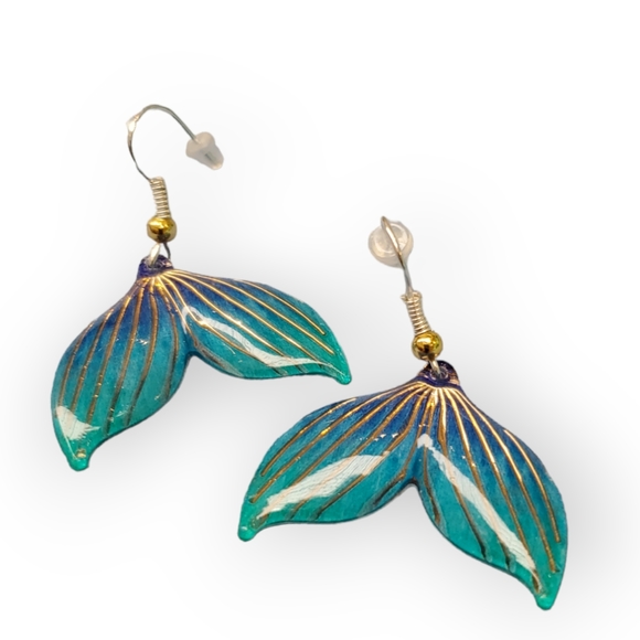Boucles D'oreilles Chat Dorées - Style Pendentif, Mouvement Des Queues